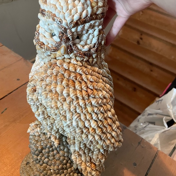 Hand Crafted Owl Home Decor Originally 475$